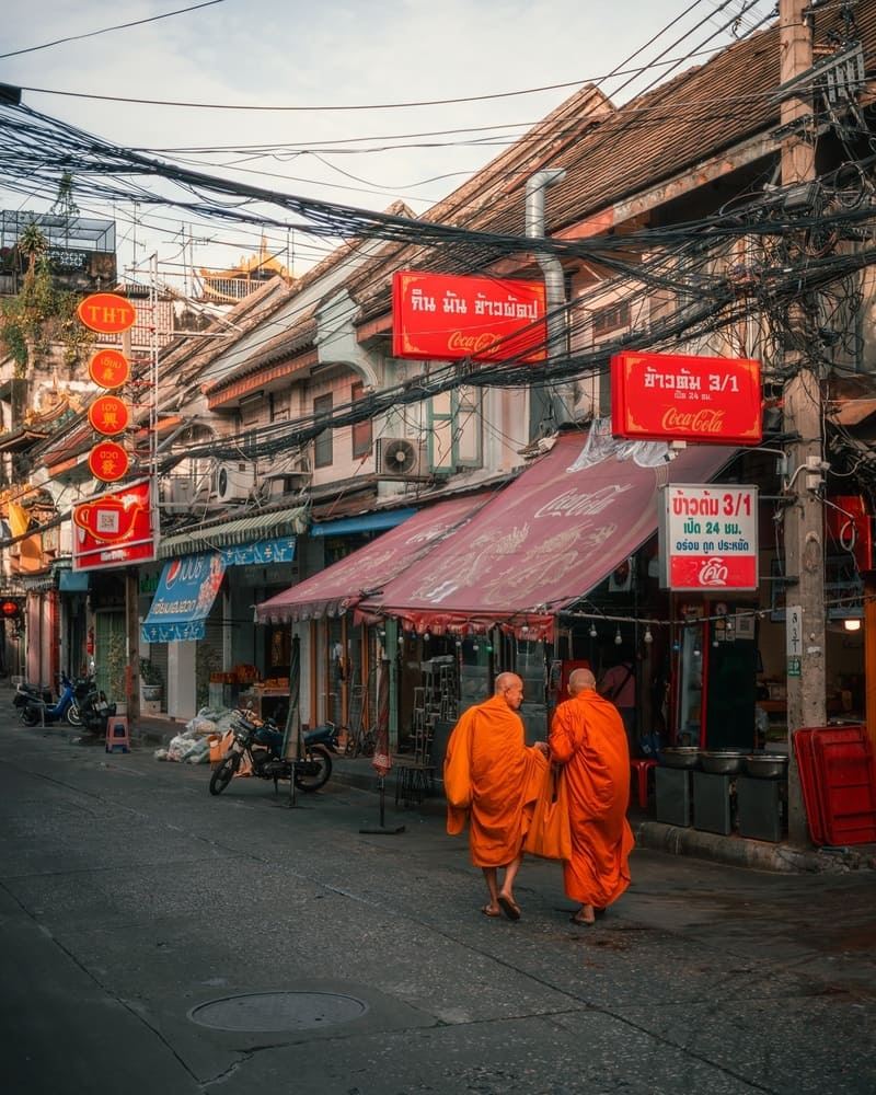 Un quartiere di Bangkok